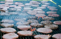 band burgers on grill tweak Lampeter Fair Burger Stand